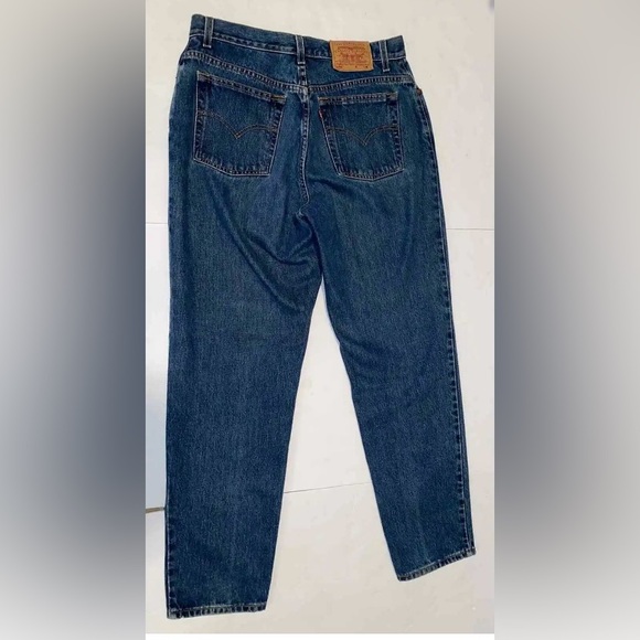 Levi’s 550 mens denim size 14 reg M relaxed fit tapered lef - Picture 2 of 8
